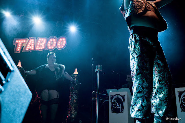 Taboo a l’Apolo amb la Barcelona Big Blues Band